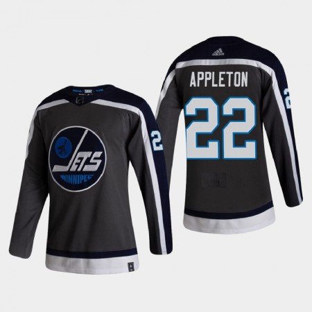 Pánské Hokejový Dres Winnipeg Jets Dresy Mason Appleton 22 2020-21 Reverse Retro Authentic